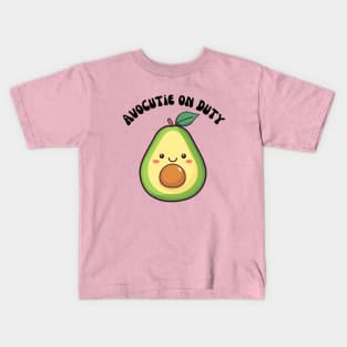 Avocutie on Duty Kids T-Shirt